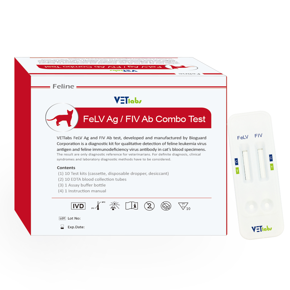 FeLV Ag / FIV Ab Combo Test Bioguard